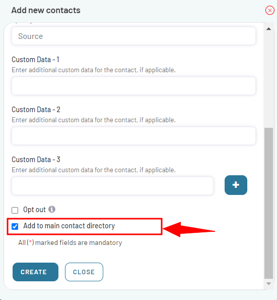 Main Contact Directory - Enablex